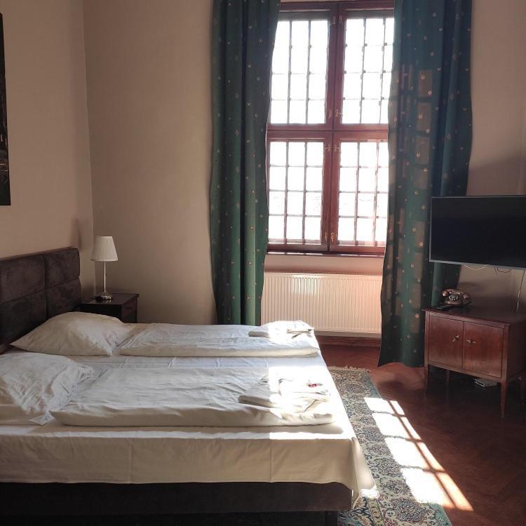 Zamek Joannitow Hotell Łagów Exteriör bild