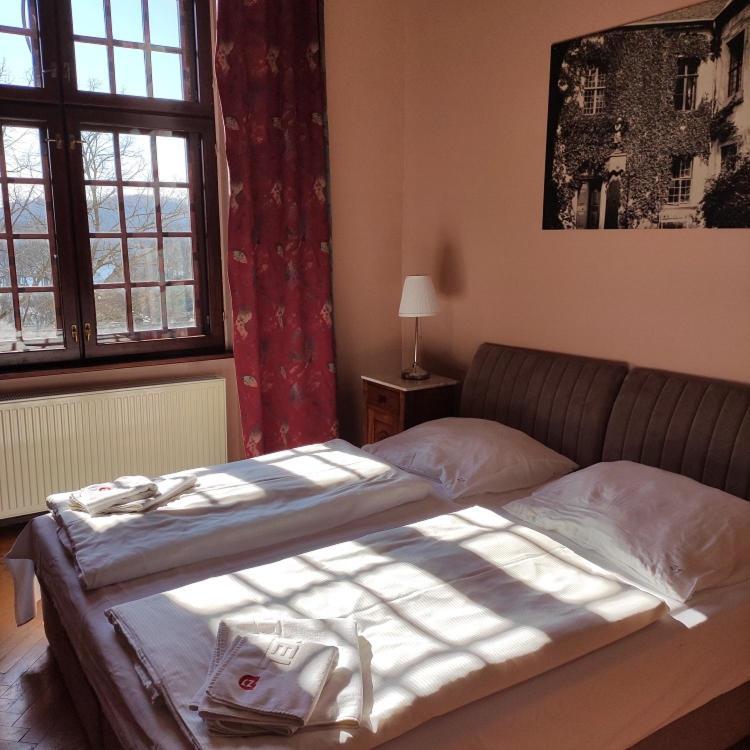 Zamek Joannitow Hotell Łagów Exteriör bild