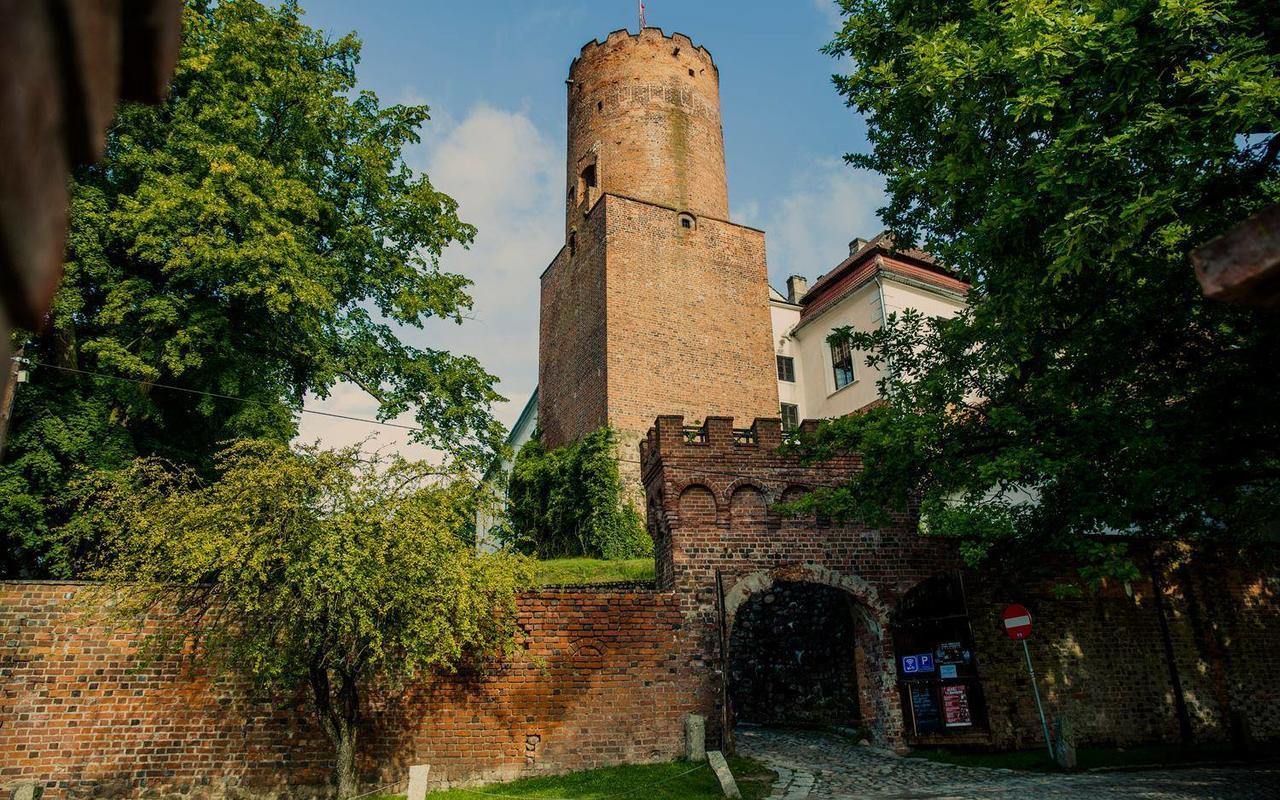 Zamek Joannitow Hotell Łagów Exteriör bild